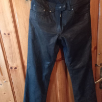 Дамски рокерски панталон  HIGHWAY естествена кожа, снимка 1 - Панталони - 36202161
