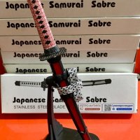 Нож,меч,сабя,Катана-за писма с стойка и кания, снимка 2 - Играчки за стая - 34191183