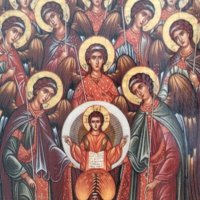 Икона Събор на Ангели icona Sabor na Angeli, снимка 2 - Икони - 14629082