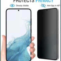 Матов Privacy Хидрогел Протектор за Дисплей за Samsung S23 S22 S21 S20, снимка 4 - Фолия, протектори - 41879725