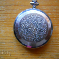 Джобен часовник " Молния " с два капака - работи, снимка 2 - Антикварни и старинни предмети - 36287100