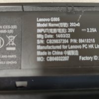 Лаптоп Lenovo G505, снимка 4 - Части за лаптопи - 41849056