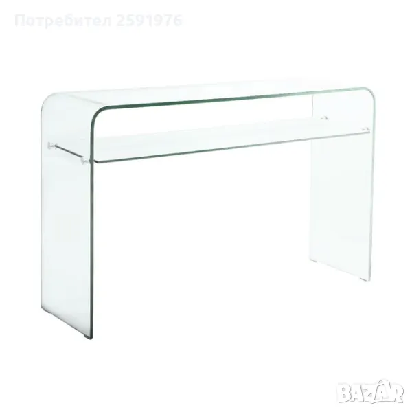Конзола GLASSER ΕΜ734, закалено стъкло 12мм, снимка 1