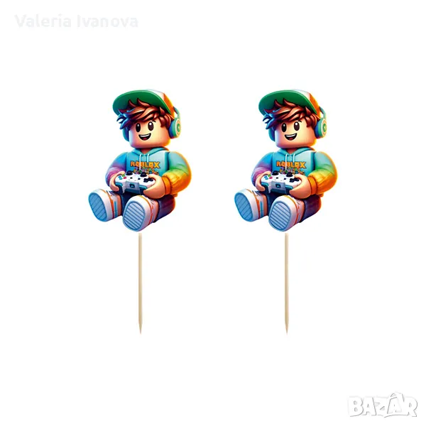 Комплект топери Роблокс, 12 броя 10147, снимка 1