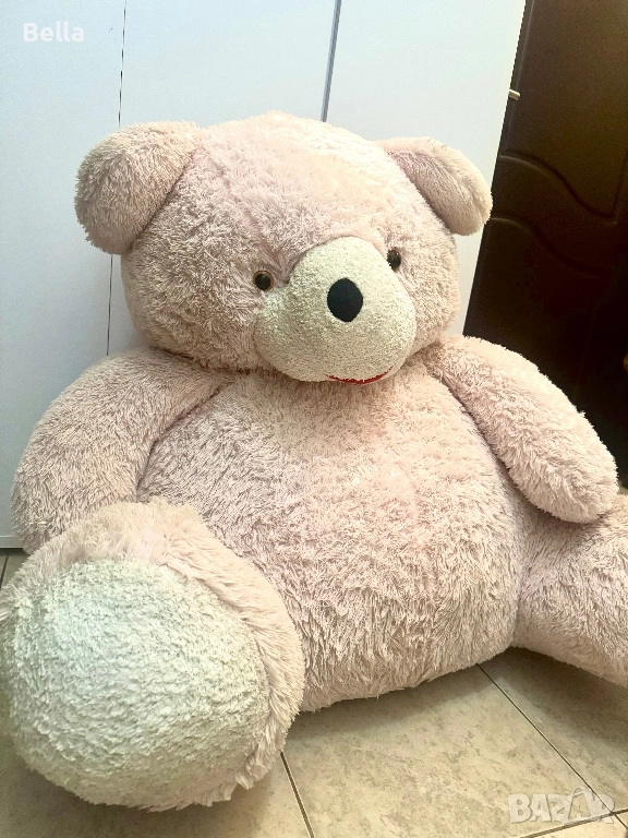 Голямо розово плюшено мече, снимка 1