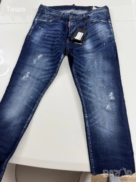 Dsquared2-Оригинални чисто нови мъжки дълги дънки Л размер, снимка 1