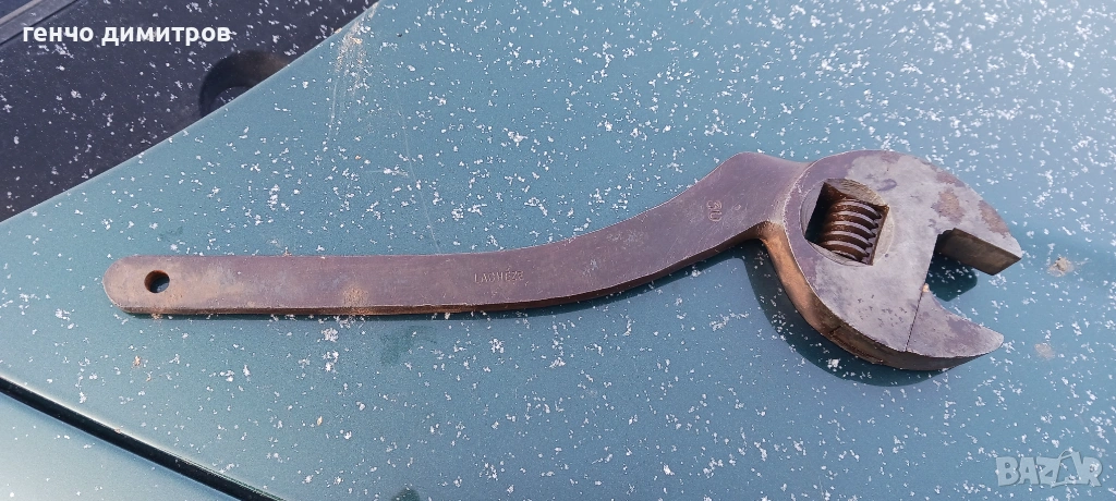  стар раздвижен ключ , снимка 1