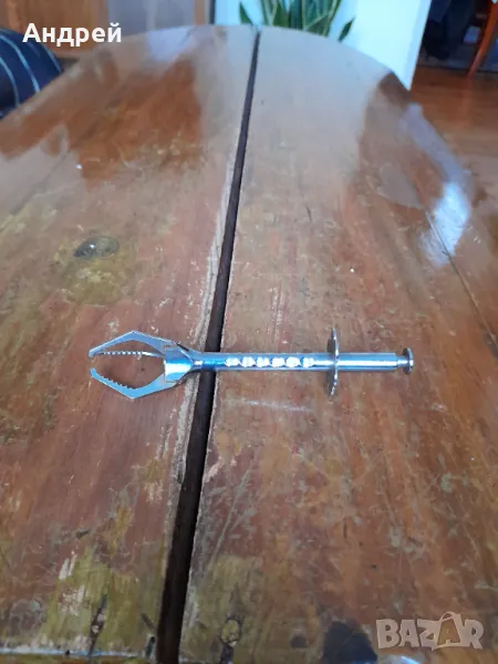 Стара щипка за лед #3, снимка 1