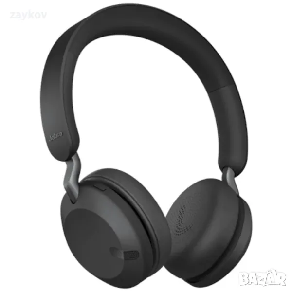 Слушалки Вluetooth Jabra Elite 45h, Титан/Черен, снимка 1