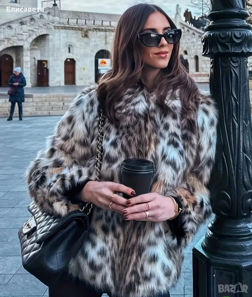 Дамско модерно зимно палто , снимка 1