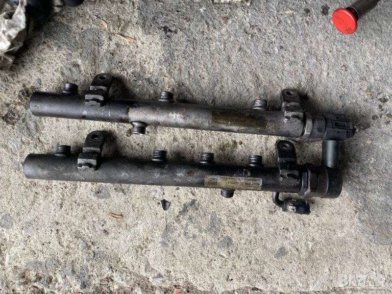 OM642 рейл с клапан горивна рейка с клапан мерцедес 280 320 v6, снимка 1