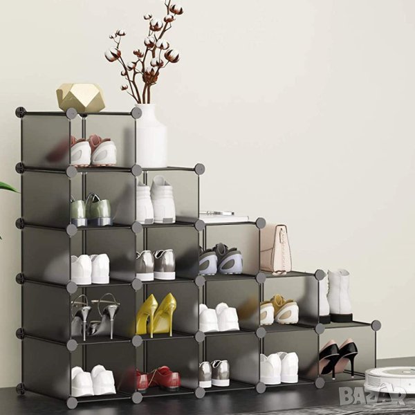 Комбиниран шкаф за съхранение / гардероб / органайзер X001HPW189, снимка 1