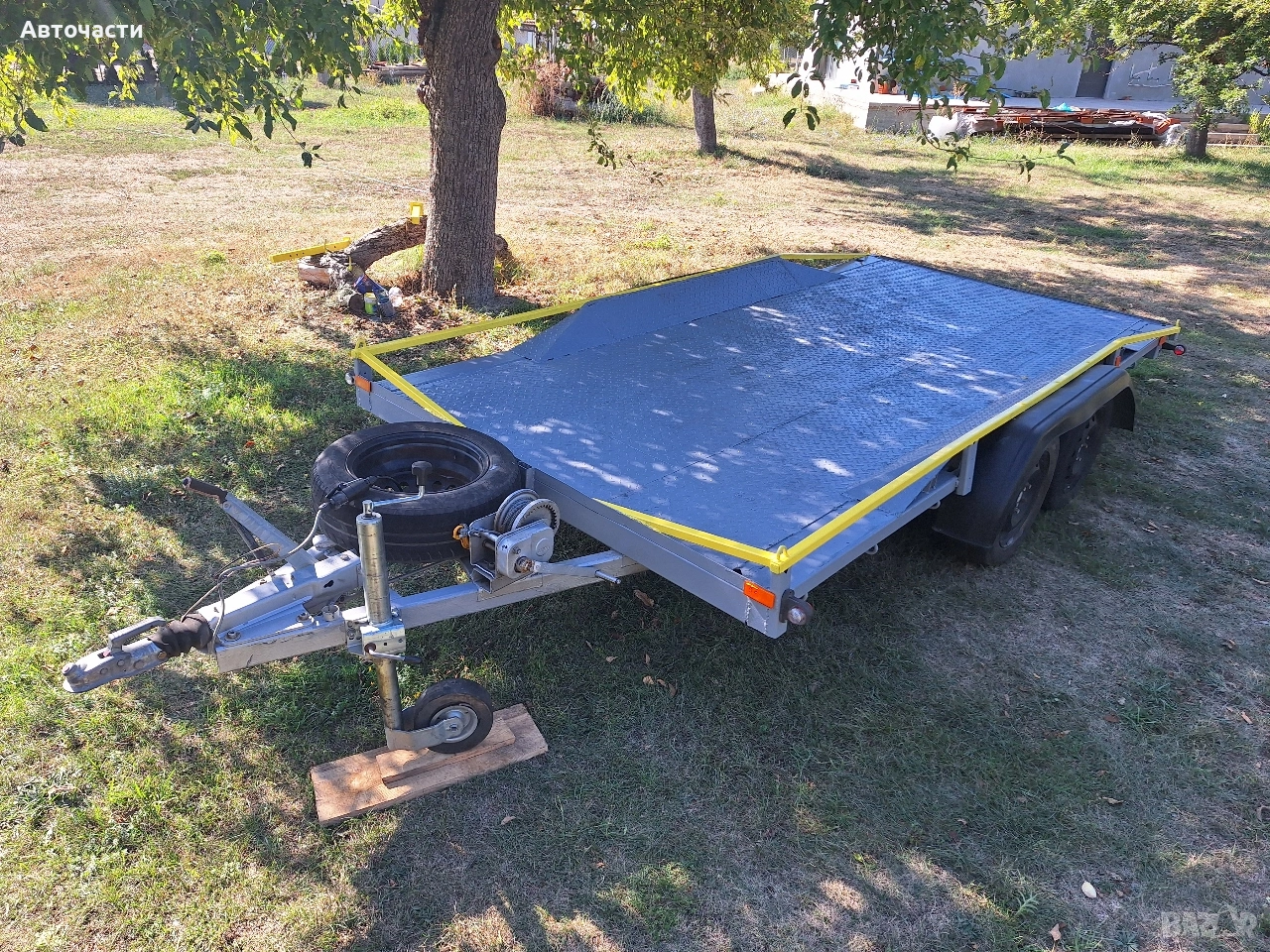 Платформа под наем пътна помощ ремарке автоплатформа, снимка 1