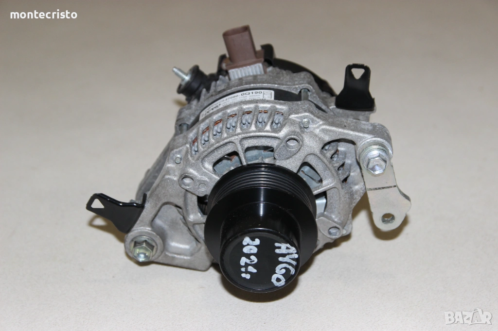 Алтернатор Toyota Aygo (2014-2022г.) 270600Q190 / 27060-0Q190 динамо 1612352280 / B000911980, снимка 1