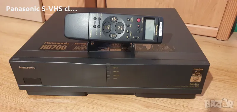 Panasonic NV-HD700 VCR-VHS Hi-Fi stereo Sp/Lp record, снимка 1