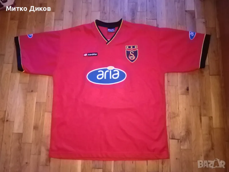 Тениска на Галата Сарай домакини 2001-2002 Лото №11Hasan Sas размер Л, снимка 1