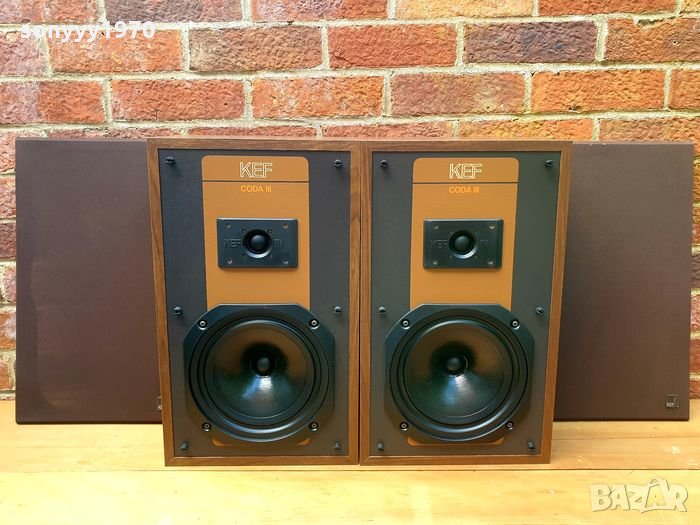 заявени-KEF CODA III MADE IN ENGLAND 0510211942, снимка 1