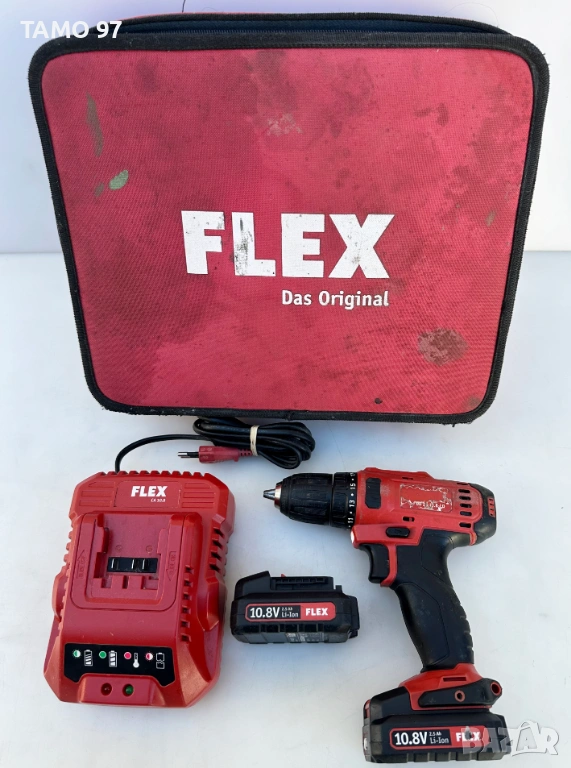 FLEX DD 2G 10.8-LD - Акумулаторен винтоверт 10.8V 2.5Ah, снимка 1