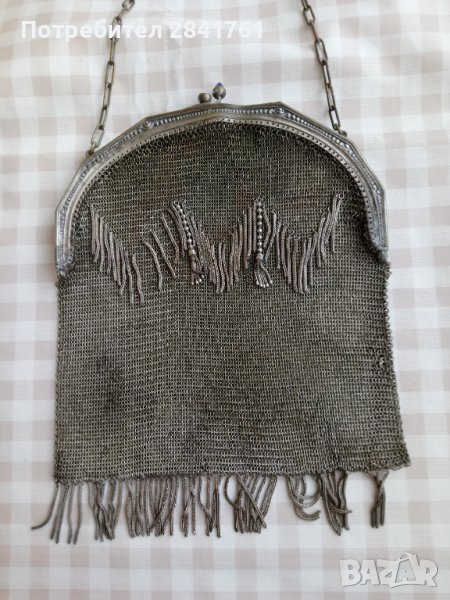 Старинна винтидж дамска чантичка, снимка 1