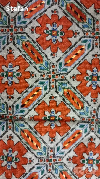 Стара бродирана възглавница 1, снимка 1