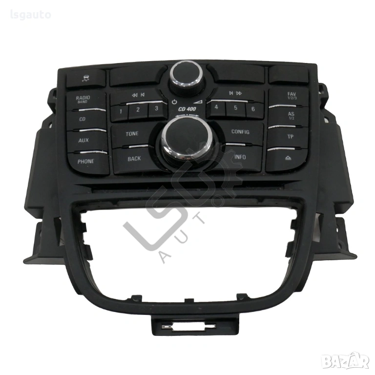 Панел управление CD плеър Opel Astra (J) 2010-2018 ID: 156600, снимка 1