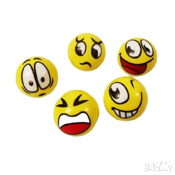  Мека антистрес топка -Емотикон, снимка 1