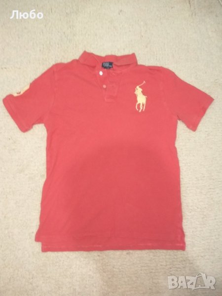 тениска Polo червена  тип Лакоста, снимка 1