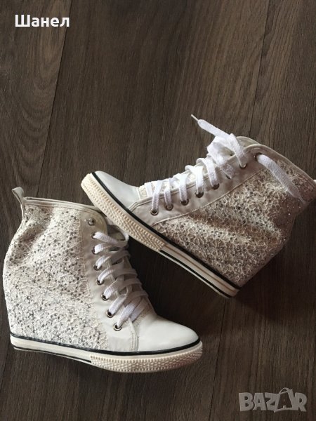 Боти на висока платформа, снимка 1