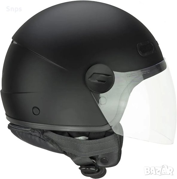 Каска за мотор CGM с дълга козирка L - 58 см, снимка 1