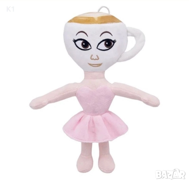 Плюшена играчка Балерина Капучина, Ballerina Cappucina Italian brainrot, снимка 1