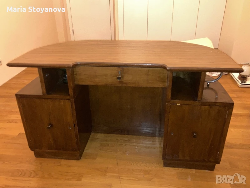 Масивно бюро арт деко, снимка 1