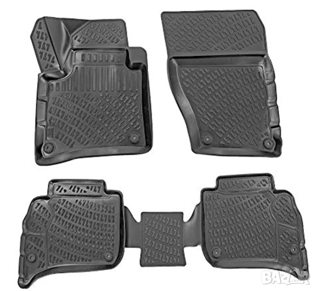 Гумени стелки RizLine за Porsche Cayenne 2011-2018, снимка 1