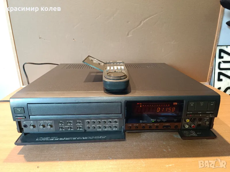 видеорекордер "JVC HR-S4700EG"/SVHS/, снимка 1