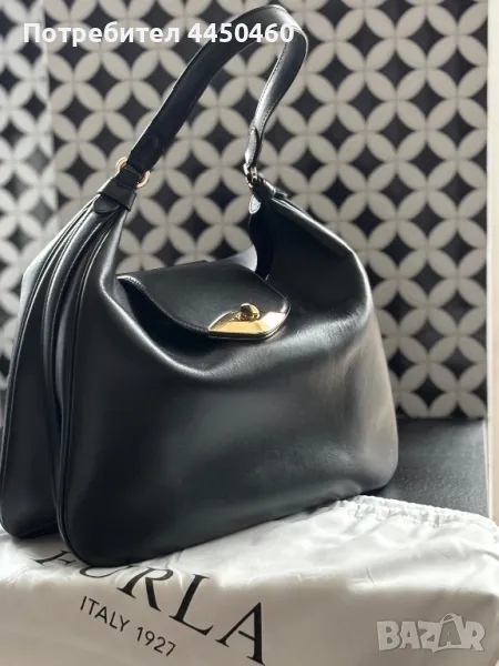 Кожена чанта Furla Eye, снимка 1