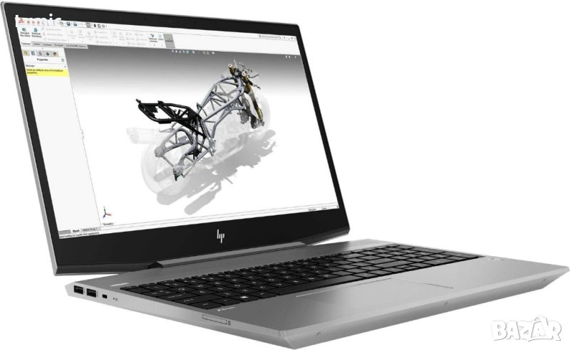 Лаптоп HP ZBook 15v G5, Intel Core i7-8750H, NVIDIA Quadro P600 (4 GB GDDR5), 15.6'' FHD IPS, снимка 1