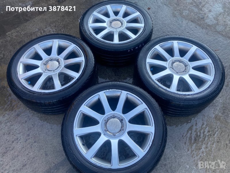 4 бр. алуминиеви джанти 5х100 17-ки за VW , SKODA , SEAT , AUDI, снимка 1