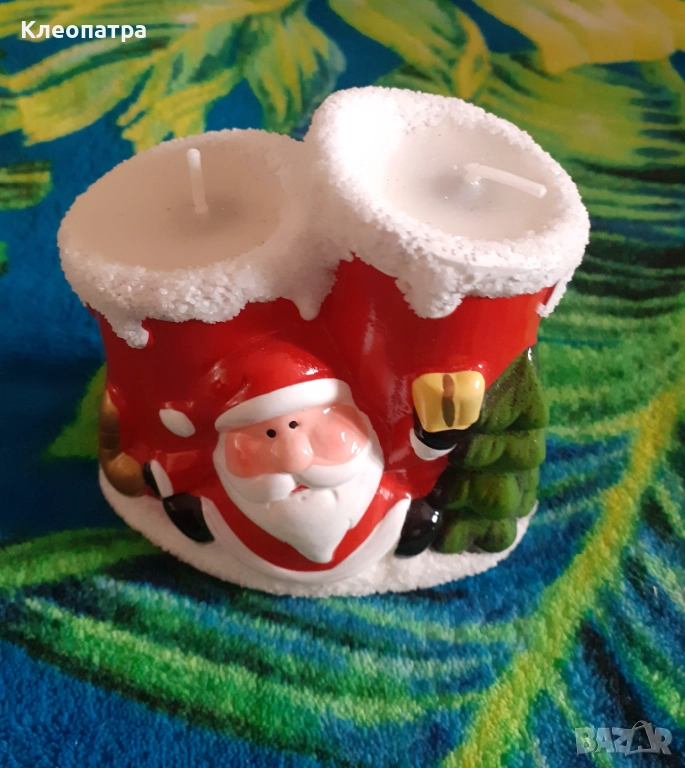 Нови коледни свещници , снимка 1