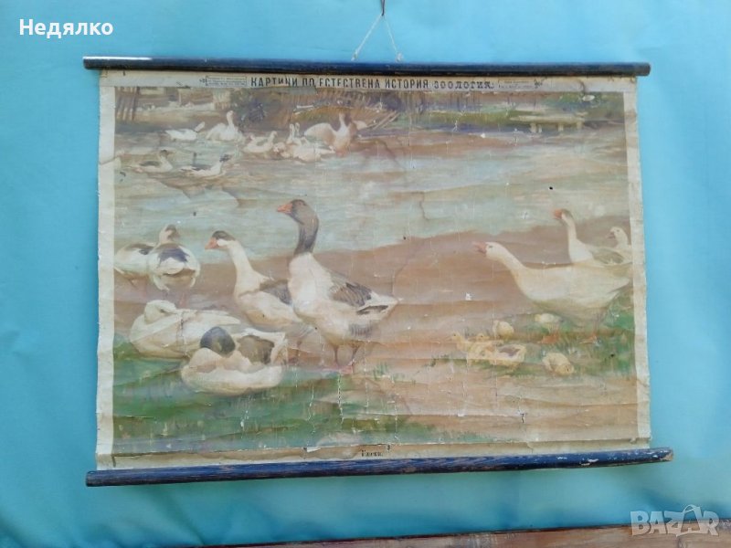 Стара карта, картина,1900г,RRR, снимка 1