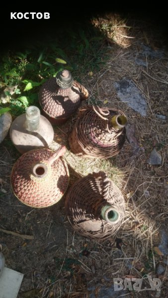 Стъклени дамаджани по три и пет литра , снимка 1