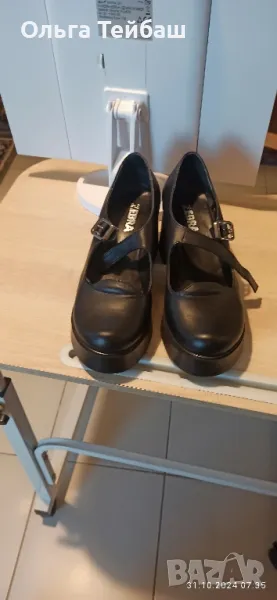 продавам дамски кожени обувки, снимка 1