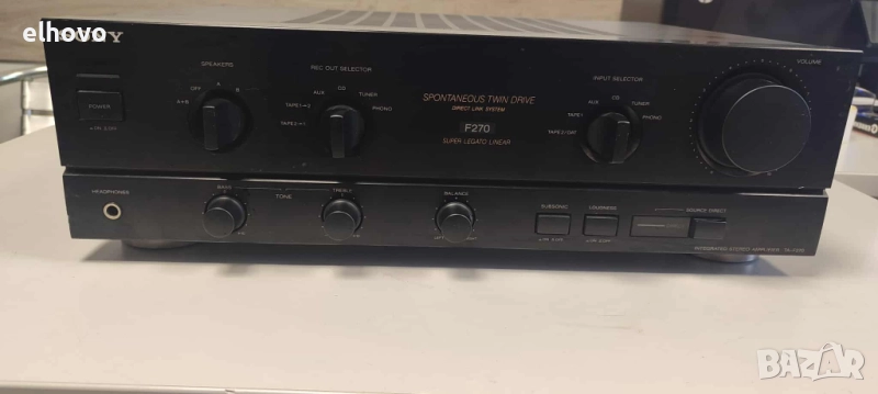 Стерео усилвател Sony TA-F270#1, снимка 1