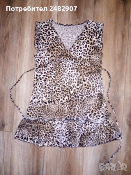 Дамска туника с връзки, снимка 1