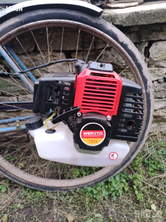 велосипед с двигател 72 куб.см., снимка 1