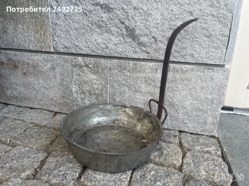 Стар Тиган бакър меден, снимка 1