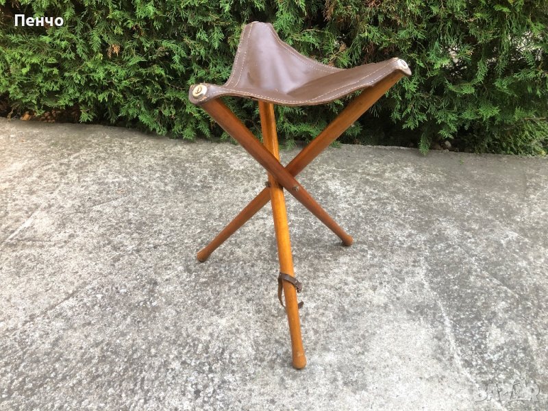 старо военно /офицерско/ столче - СДЕЛАНО В СССР, снимка 1