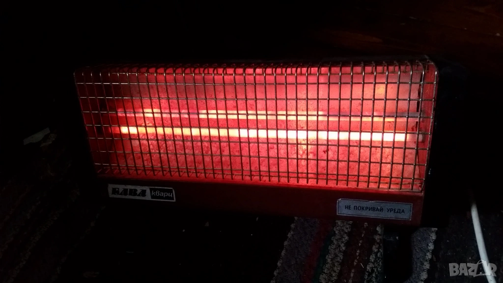 Отоплителна печка Елва кварц, снимка 1