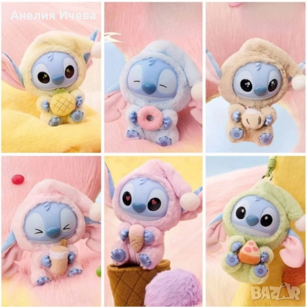 Сладка изненада с Miniso Stitch в пижама – колекционерска фигурка 15 см, снимка 1