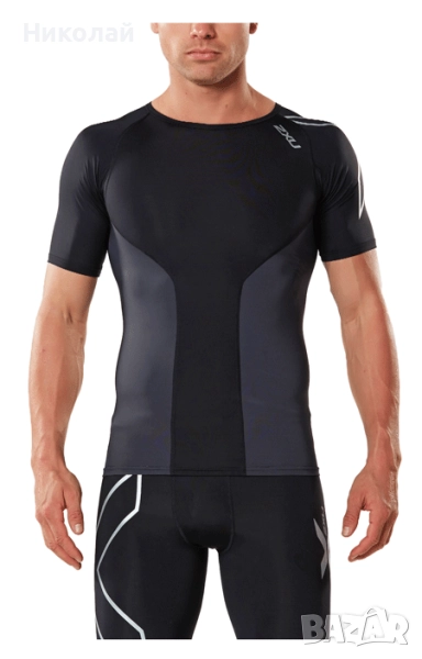 2XU Elite Short Sleeve Compression Тениска UPF 50+, снимка 1