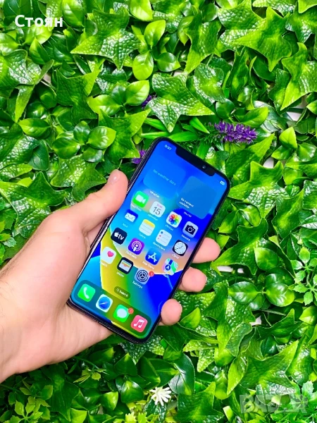  iPhone X 100% Батерия 64gb Перфектен!, снимка 1