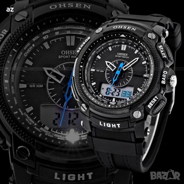 Мъжки кварцов и дигитален часовник., снимка 1